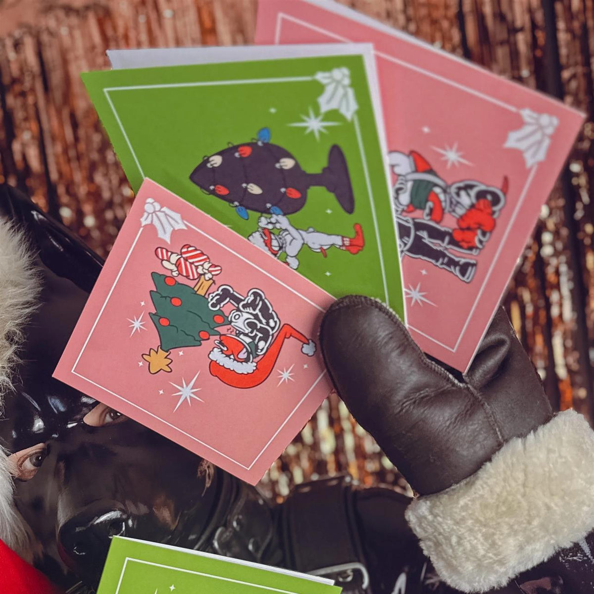 "Holiday Dogs" Xmas Card Pack