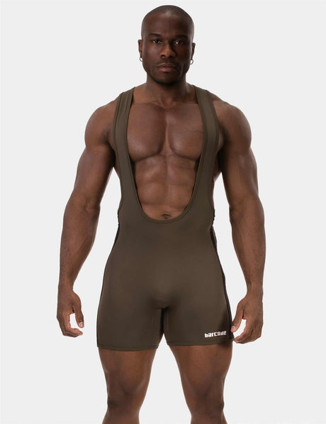 Backless Singlet Dastin, Darkarmy/Black from Barcode Berlin.