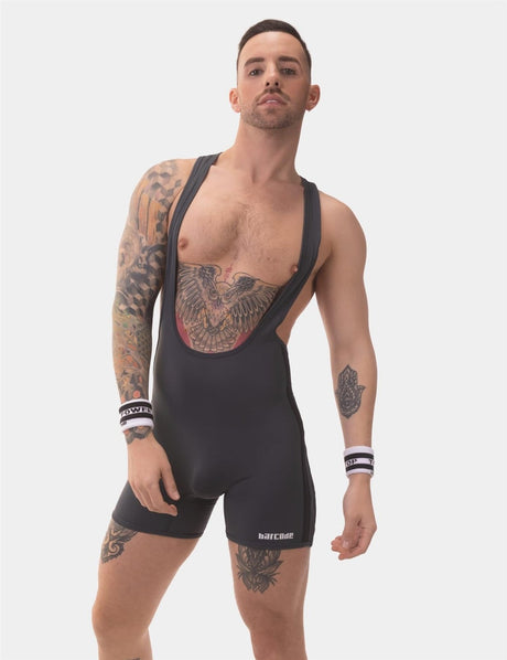 Backless Singlet Dastin, Titanium/Black from Barcode Berlin.