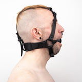 Ball Gag Head Harness from Fetters.