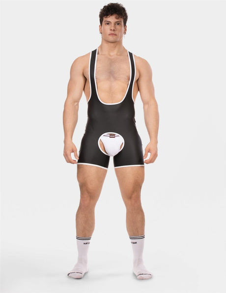 Barcode Singlet Kam, Black/White from Barcode Berlin.