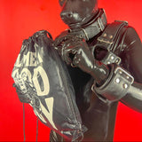 "Sitting Dog", PVC Drawstring Bag