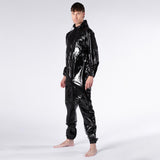 One Piece Vinyl Suit, Black
