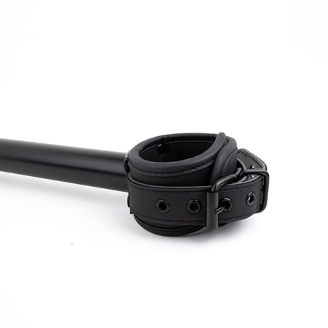 Big Barrel Spreader Bar, Neoprene Ankle Cuffs from Ballistic Metal.