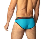 BIKE Mesh Brief, Teal from Bike Athletic.