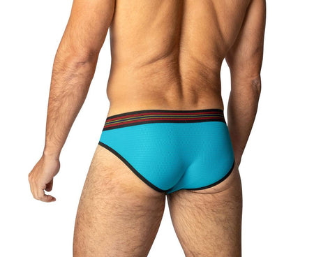 BIKE Mesh Brief, Teal from Bike Athletic.