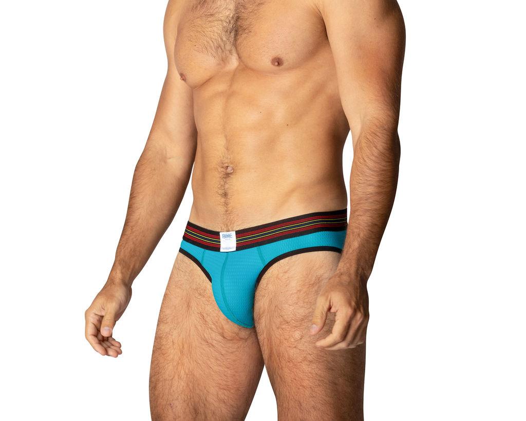 BIKE Mesh Brief, Teal from Bike Athletic.
