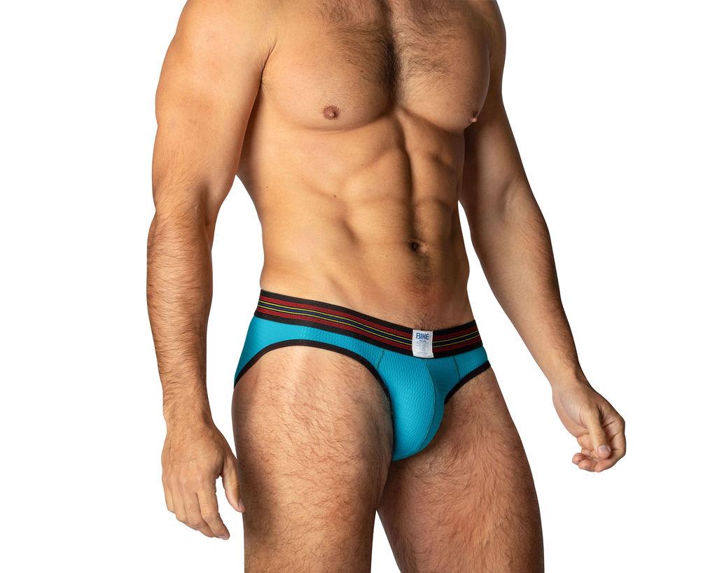BIKE Mesh Brief, Teal from Bike Athletic.