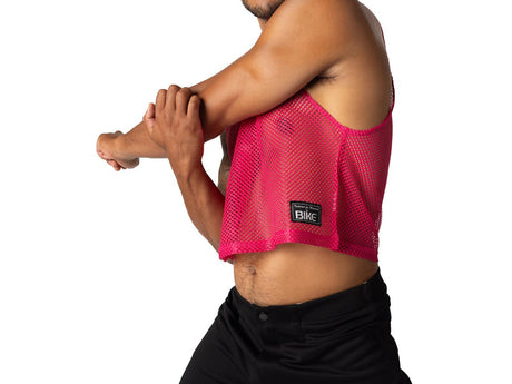 BIKE Sleeveless Practice Jersey, Hot Pink from Bike Athletic.