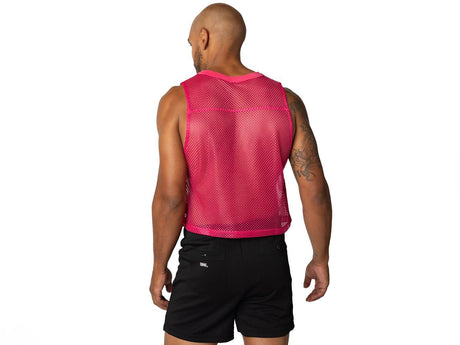 BIKE Sleeveless Practice Jersey, Hot Pink from Bike Athletic.