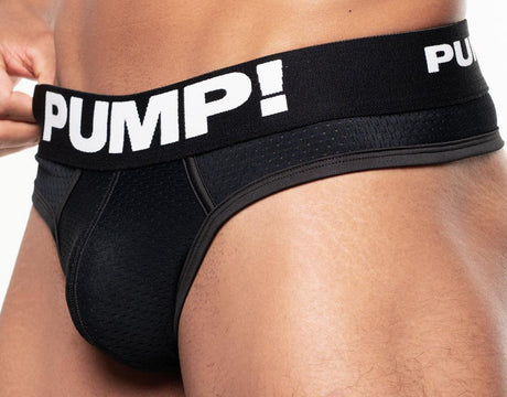 Black Classic Thong from PUMP!.