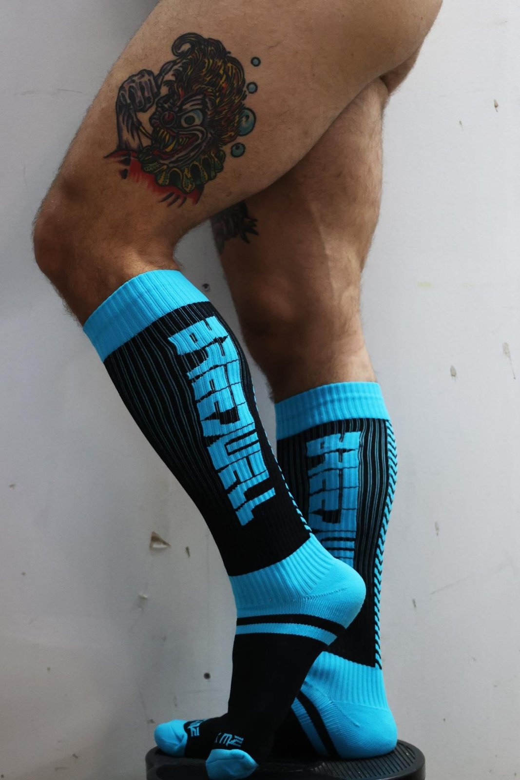 Breedwell Eternity Socks, Aqua Blue from Breedwell.