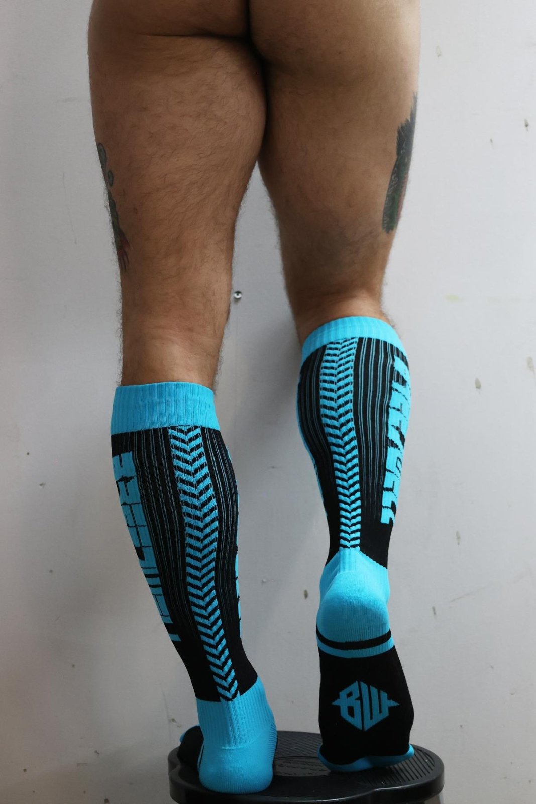 Breedwell Eternity Socks, Aqua Blue from Breedwell.