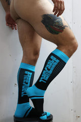 Breedwell Eternity Socks, Aqua Blue from Breedwell.