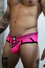 Breedwell Revolution Brief, Neon Pink from Breedwell.