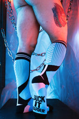 Breedwell Sucker Socks, Aqua Blue from Breedwell.