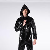 One Piece Vinyl Suit, Black