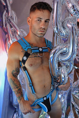 Breedwell Circuit Breaker Body Harness, Aqua Blue