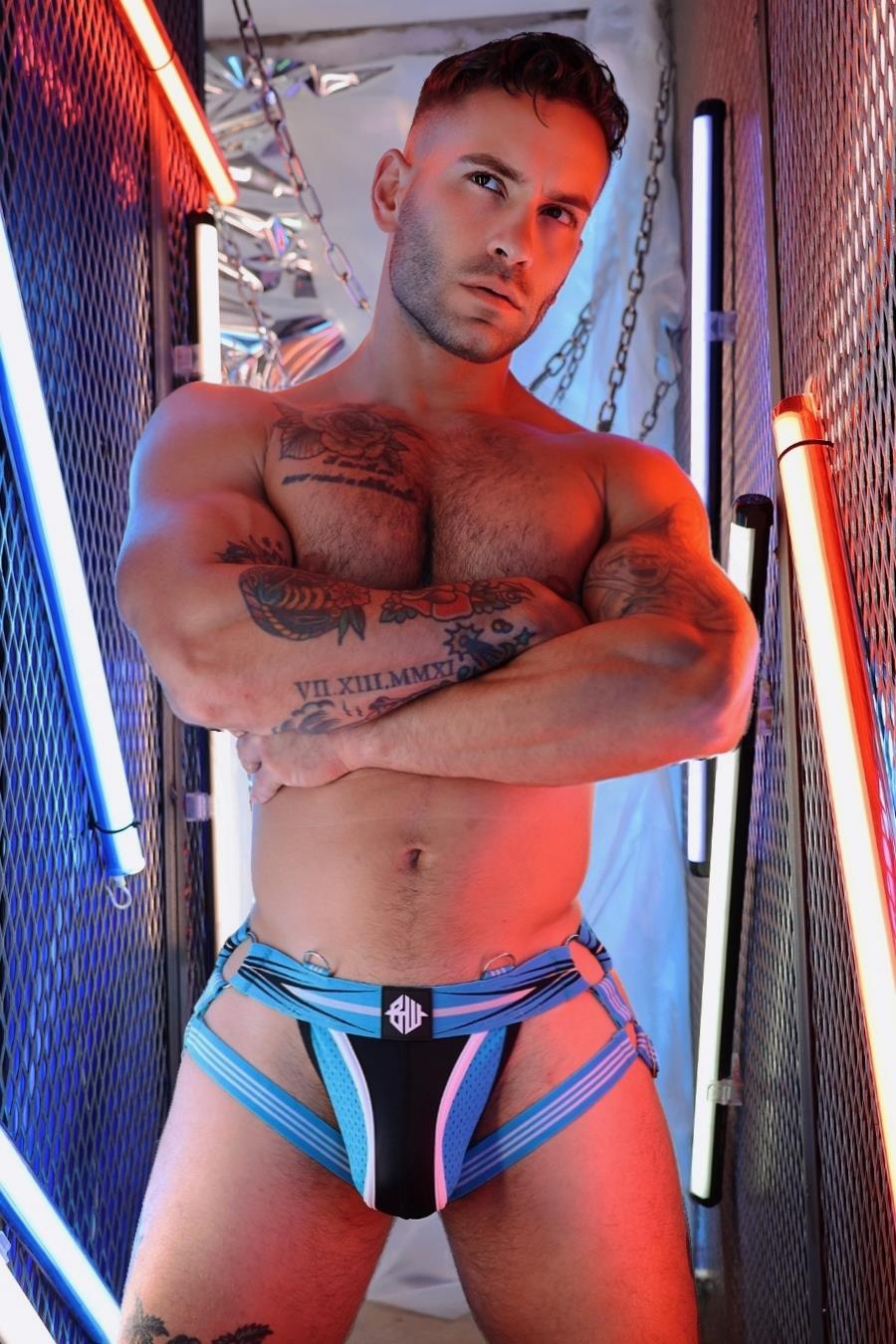 Breedwell Circuit Breaker Jock, Aqua Blue