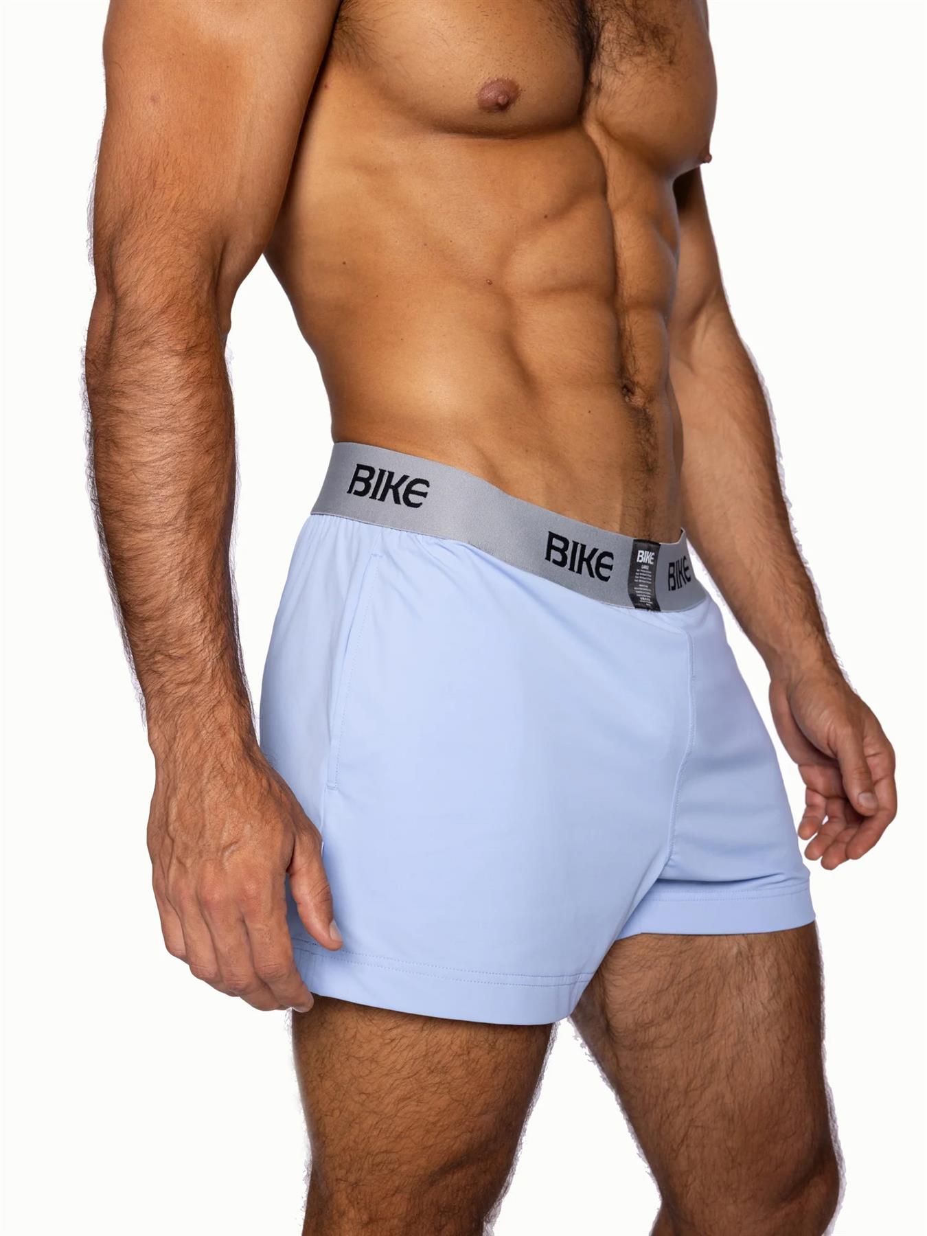 BIKE Jock Shorts, Ice Blue