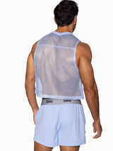 BIKE Sleeveless Practice Jersey, Ice Blue