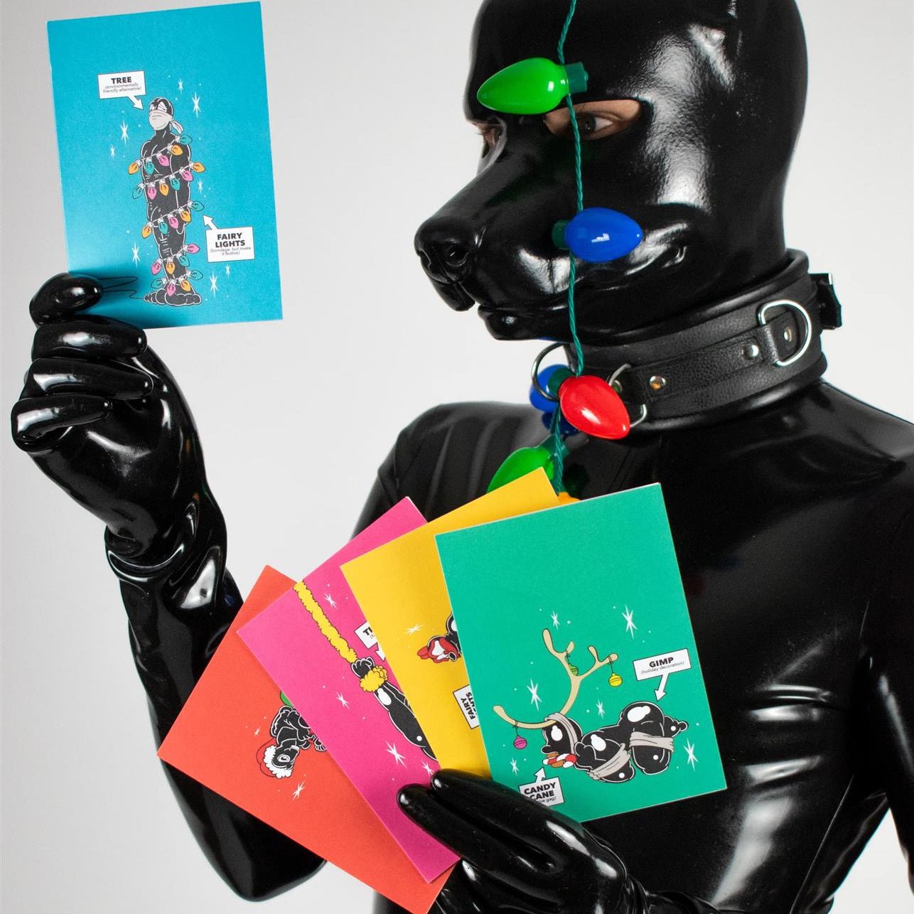 "Cartoon" Xmas Card Pack from James Newland Illustration.