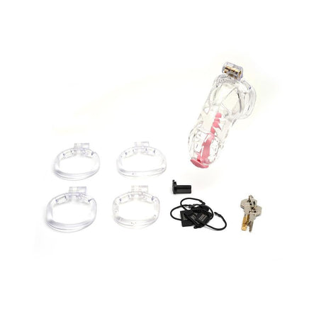 Cellmate Guardian Chastity Cage Clear from Cellmate.