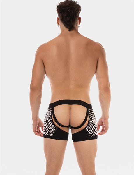 Chaps Boxer Revo, White/Black from Barcode Berlin.