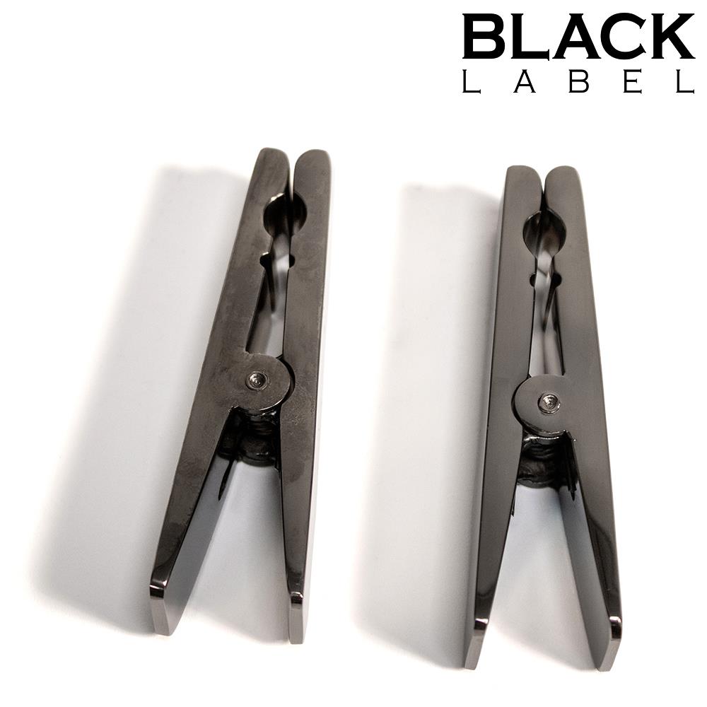 Clothespins Nipple Clamps, Gunmetal from Brutus.