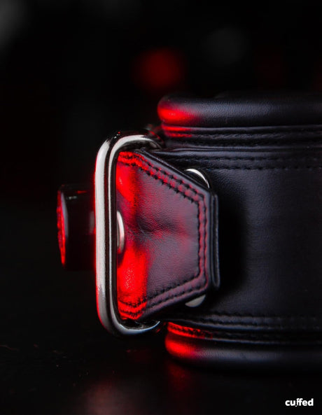 CUFFED Ankle Leathstraints, Black from Cuffed.