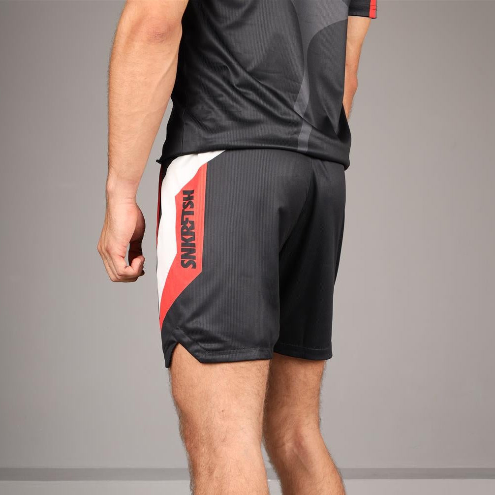 SNKRFTSH Sports Thru Zip Short SF24/7, Red