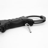 TCH UK 840 Rigid Handcuffs, Black