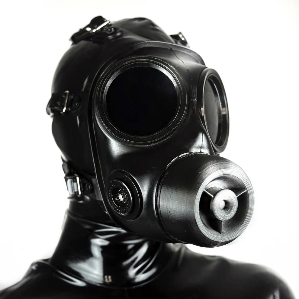Voidshell DroneHole PRO Gas Mask, Black Tinted Lenses