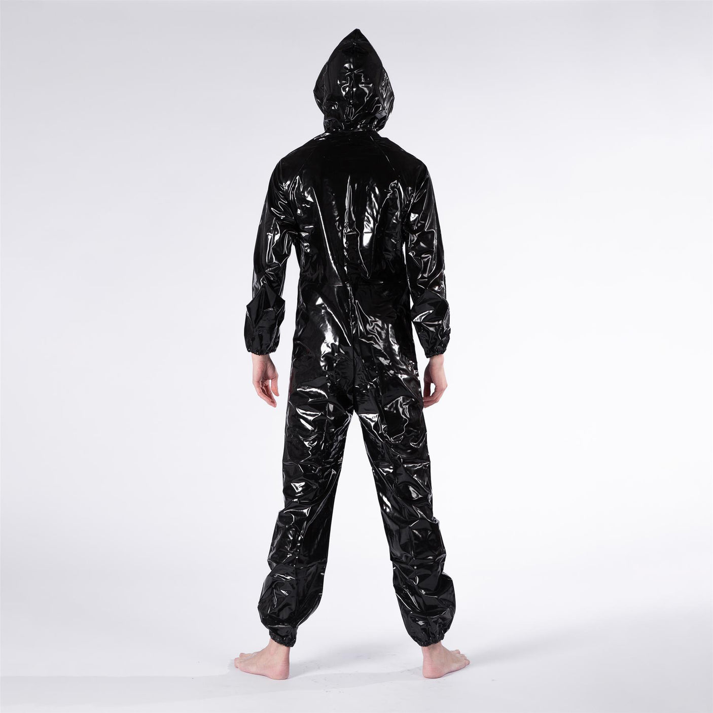 One Piece Vinyl Suit, Black