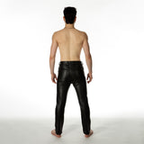 R212 Leather Jeans // Made to order