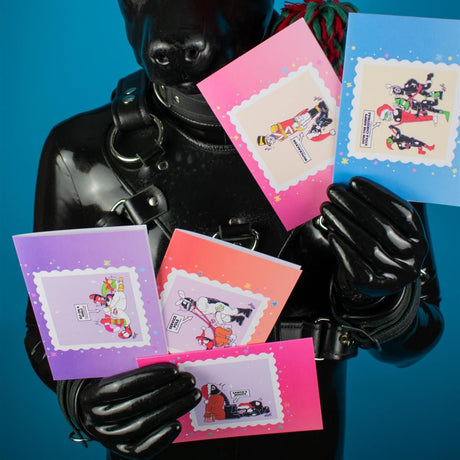 "Dickoration" Xmas Card Pack from James Newland Illustration.