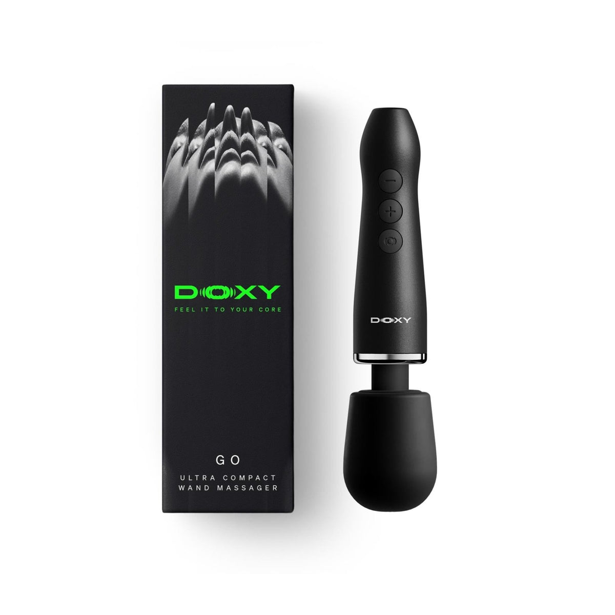 DOXY GO, Mini Wand Massager, Black from Doxy.