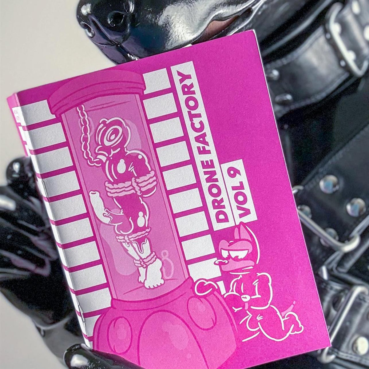 Drone Factory Volume 9 (A5 Zine) from James Newland Illustration.