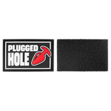 Velcro Fetish Tag, PLUGGED HOLE