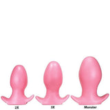 Egg, Plug, SuperSoft Pink Sugar from SquarePegToys.