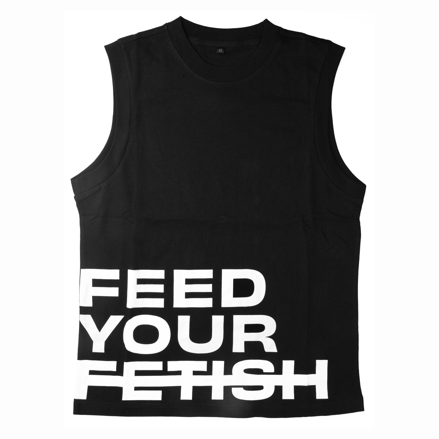 REGULATION "Feed Your Fetish" Tank, Black