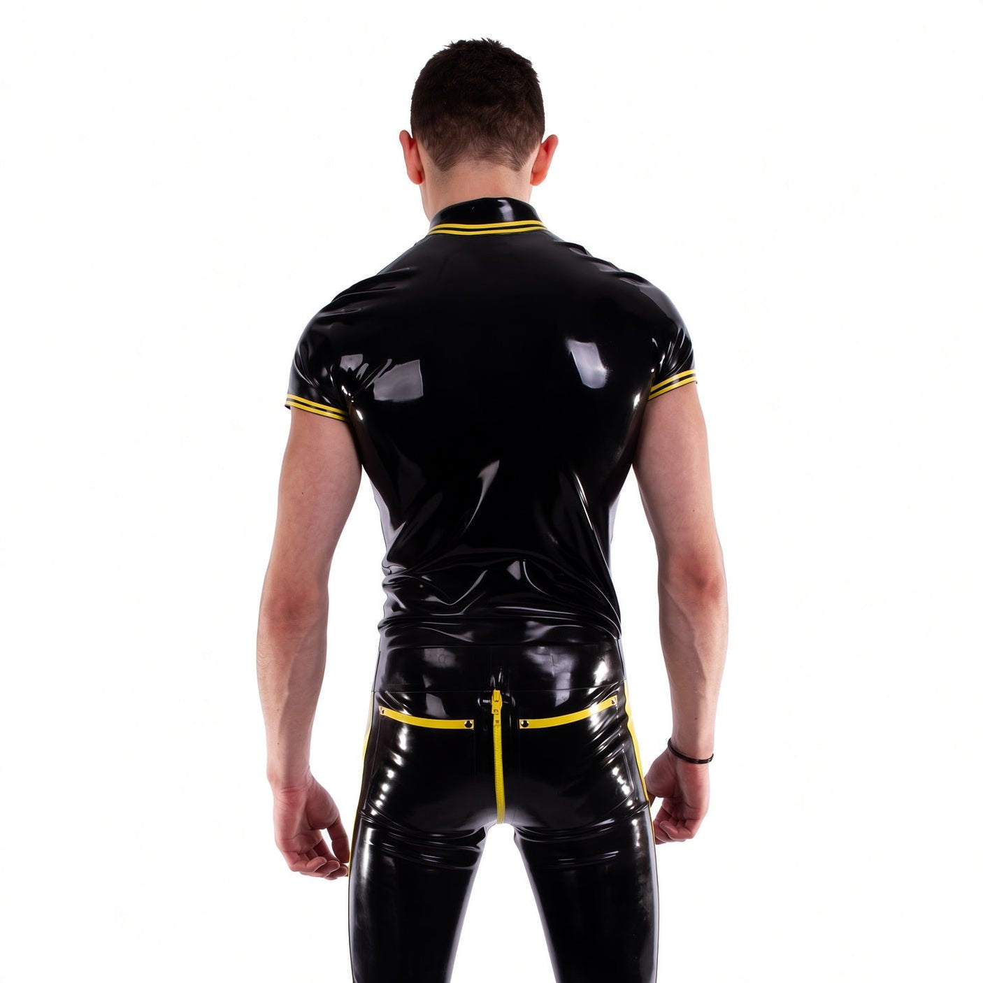 Fitted Rubber Polo Shirt from REGULATION.