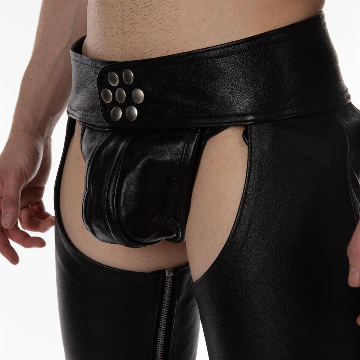 Foundry Leather Chaps // Made to order from REGULATION.