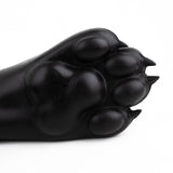 FURRJOI Silicone Canine Paw Feet with Bindings, Black from Furrjoi.