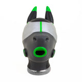 FURRJOI Silicone Horse Drone Hood, Lime from Furrjoi.