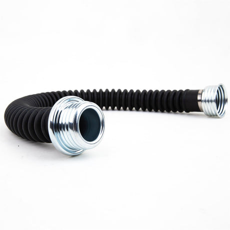 Gas Mask Tube, 40mm Thread, 0.5m Length, Rubber from Army Surplus.