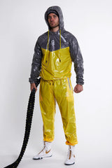 GymPro Sweat Suit, Yellow/Grey from GymPro.