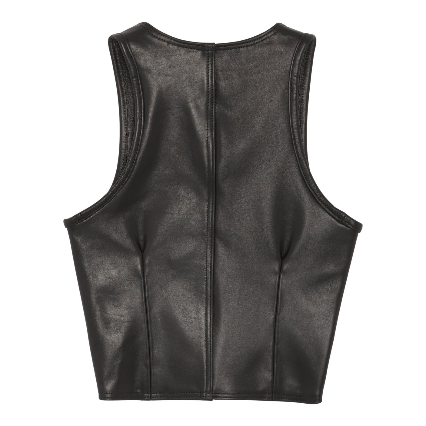 Hardtail Leather Waistcoat from Rufstok.