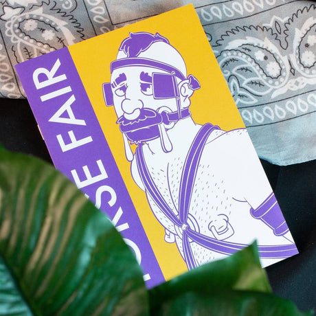 Horse Fair (A5 Zine) from James Newland Illustration.