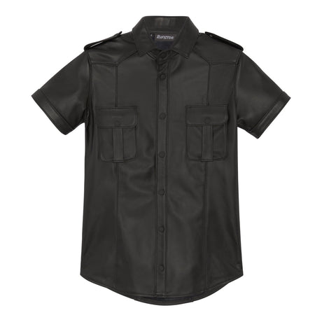 Huxley Leather Shirt from Rufstok.